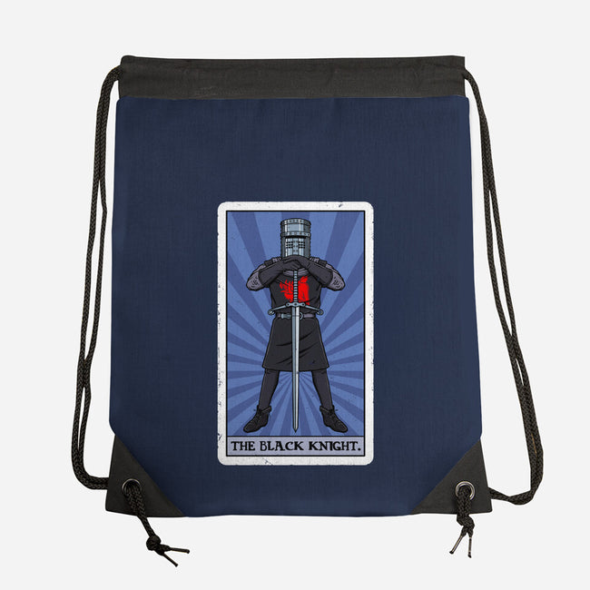 The Black Knight Tarot-None-Drawstring-Bag-drbutler