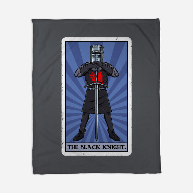 The Black Knight Tarot-None-Fleece-Blanket-drbutler