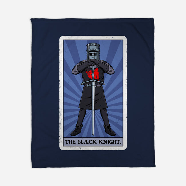 The Black Knight Tarot-None-Fleece-Blanket-drbutler
