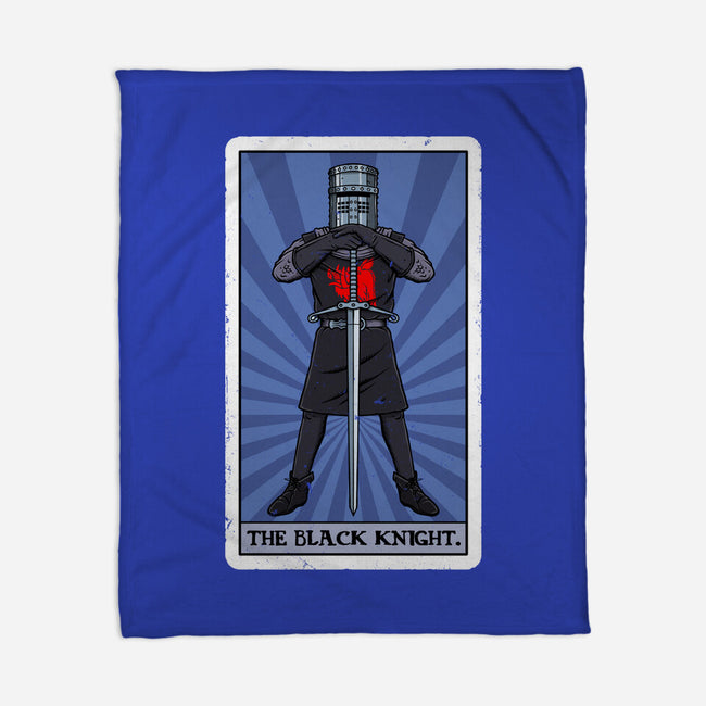 The Black Knight Tarot-None-Fleece-Blanket-drbutler