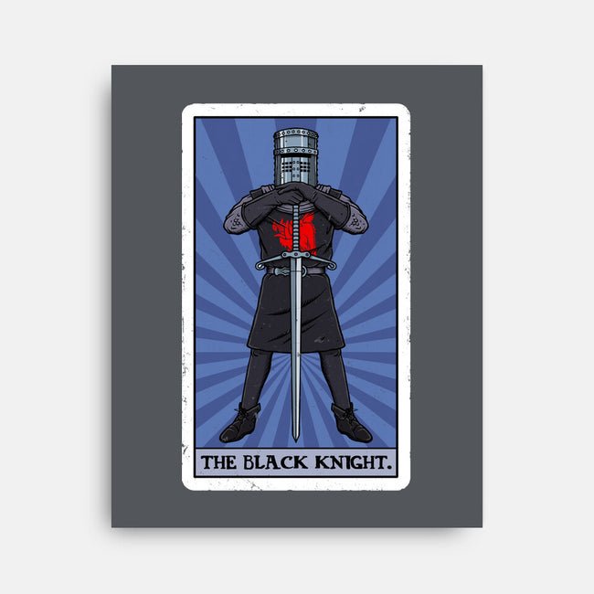 The Black Knight Tarot-None-Stretched-Canvas-drbutler