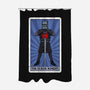 The Black Knight Tarot-None-Polyester-Shower Curtain-drbutler