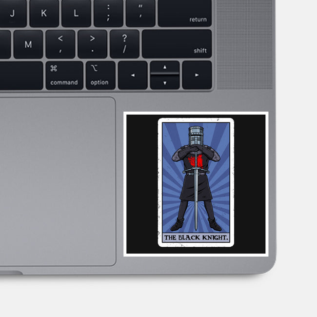 The Black Knight Tarot-None-Glossy-Sticker-drbutler