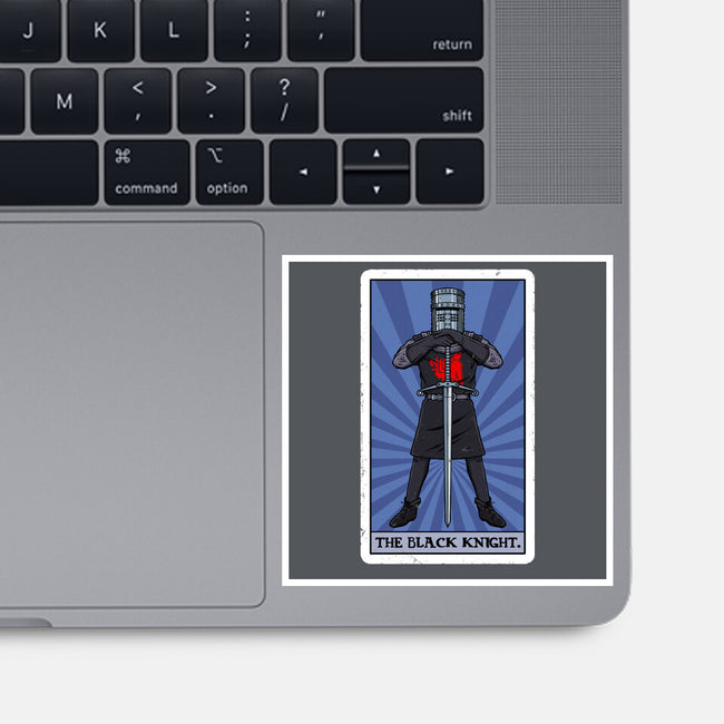 The Black Knight Tarot-None-Glossy-Sticker-drbutler