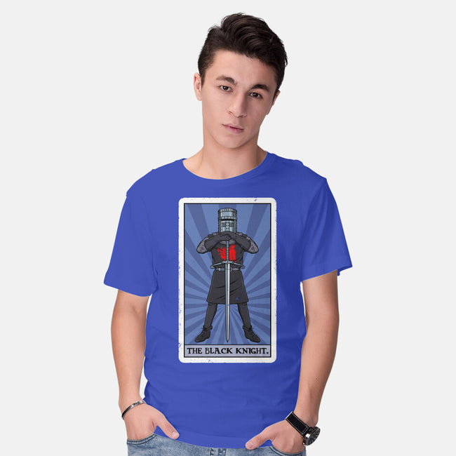 The Black Knight Tarot-Mens-Basic-Tee-drbutler