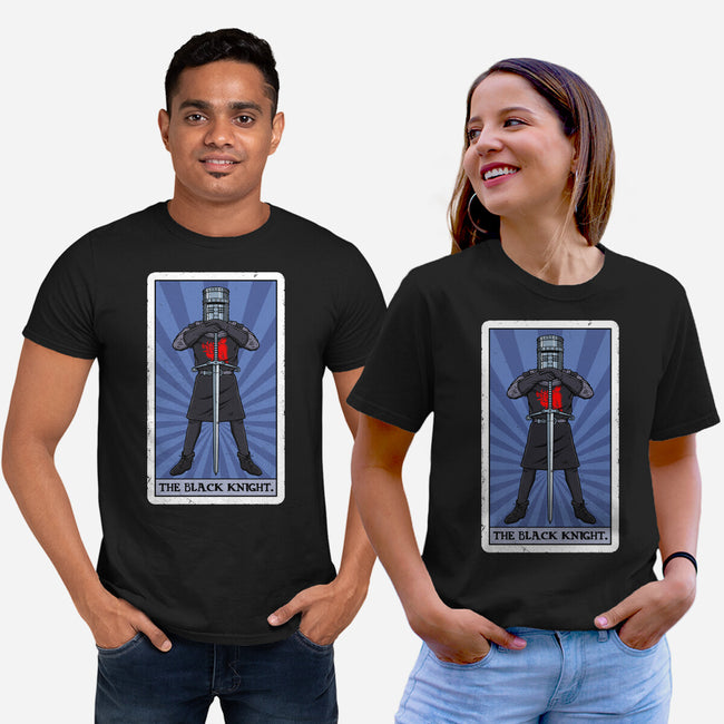 The Black Knight Tarot-Unisex-Basic-Tee-drbutler