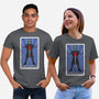 The Black Knight Tarot-Unisex-Basic-Tee-drbutler