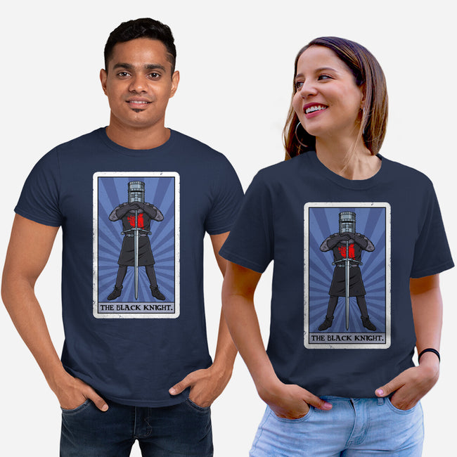 The Black Knight Tarot-Unisex-Basic-Tee-drbutler