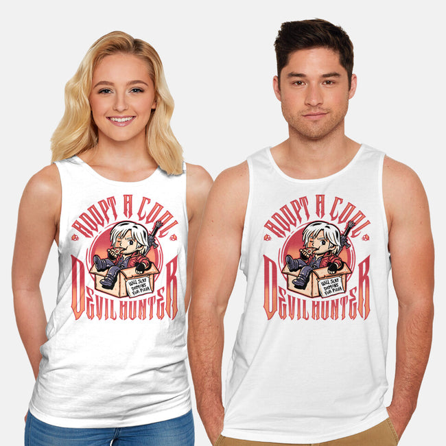 Adopt A Devil Hunter-Unisex-Basic-Tank-demonigote