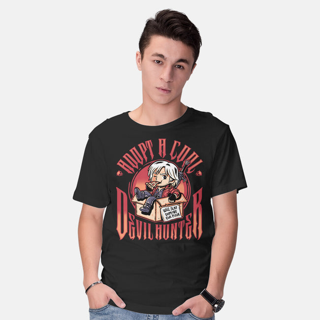 Adopt A Devil Hunter-Mens-Basic-Tee-demonigote