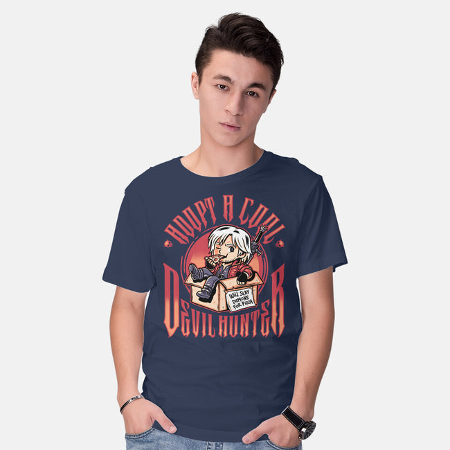 Adopt A Devil Hunter-Mens-Basic-Tee-demonigote