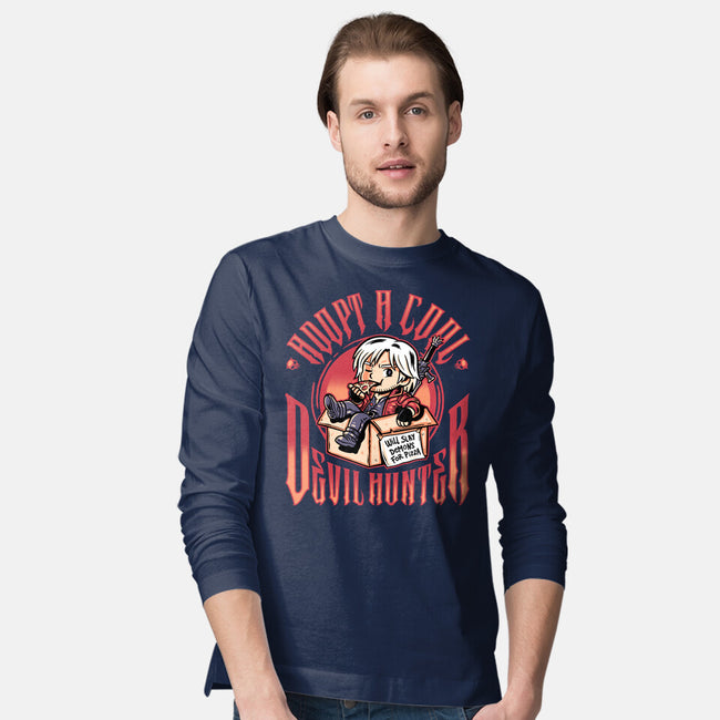 Adopt A Devil Hunter-Mens-Long Sleeved-Tee-demonigote