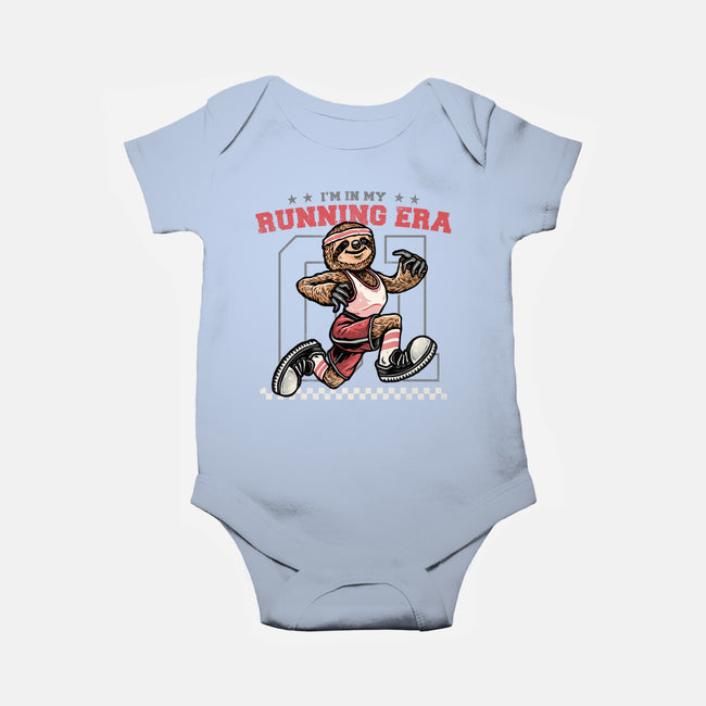 I’m In My Running Era-Baby-Basic-Onesie-glitchygorilla