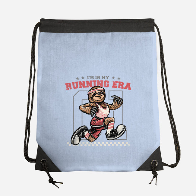 I’m In My Running Era-None-Drawstring-Bag-glitchygorilla