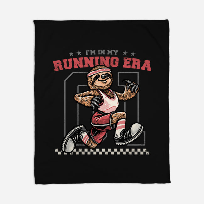 I’m In My Running Era-None-Fleece-Blanket-glitchygorilla