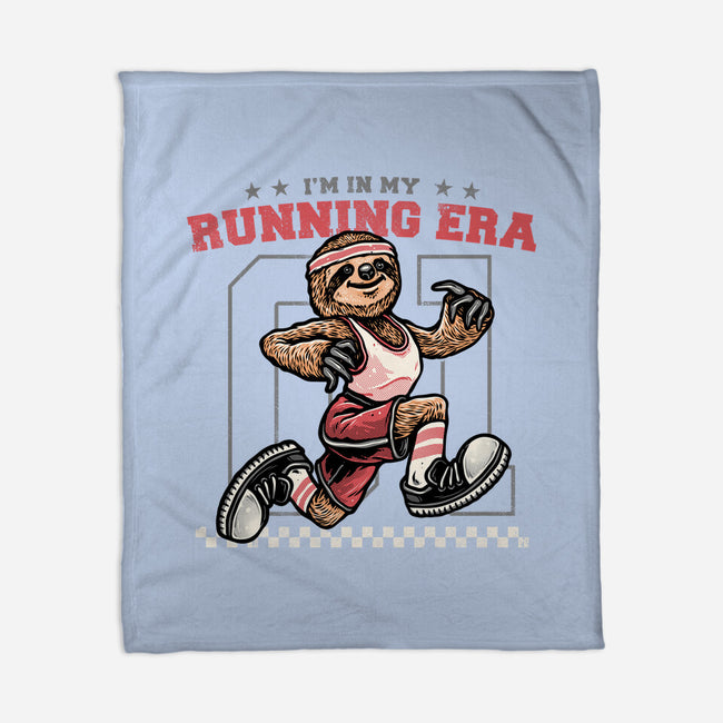I’m In My Running Era-None-Fleece-Blanket-glitchygorilla