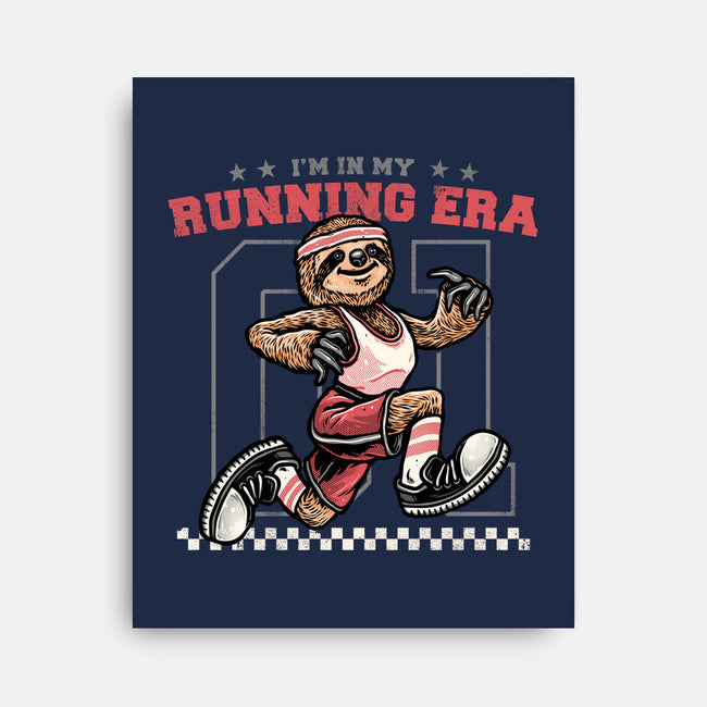 I’m In My Running Era-None-Stretched-Canvas-glitchygorilla