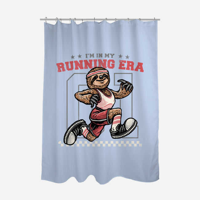 I’m In My Running Era-None-Polyester-Shower Curtain-glitchygorilla
