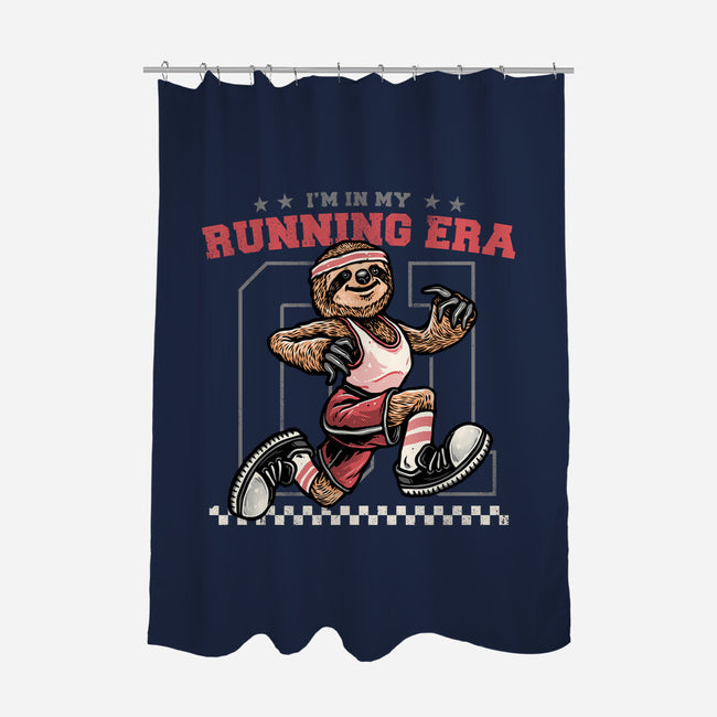 I’m In My Running Era-None-Polyester-Shower Curtain-glitchygorilla