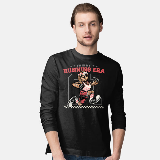 I’m In My Running Era-Mens-Long Sleeved-Tee-glitchygorilla