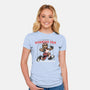 I’m In My Running Era-Womens-Fitted-Tee-glitchygorilla