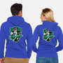 The Planet Ex Girl-Unisex-Zip-Up-Sweatshirt-SuperEdu