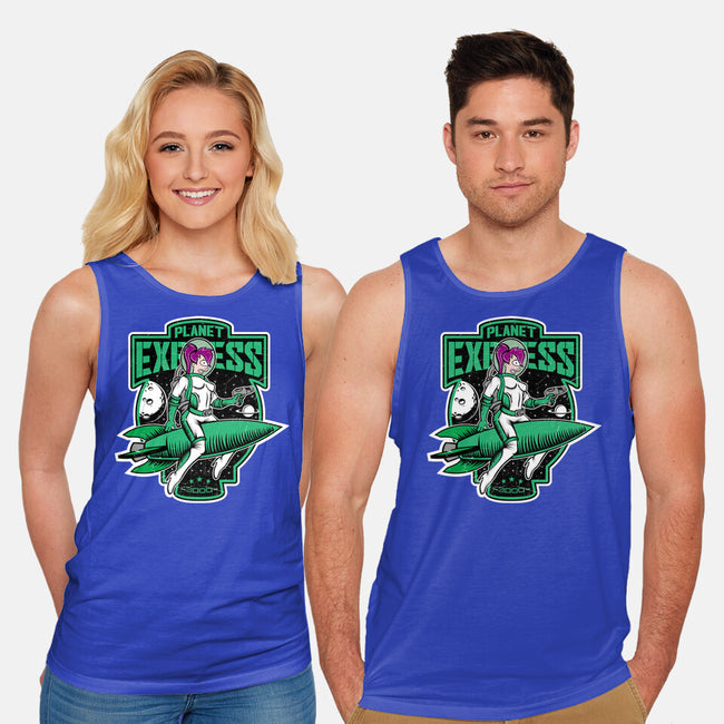 The Planet Ex Girl-Unisex-Basic-Tank-SuperEdu