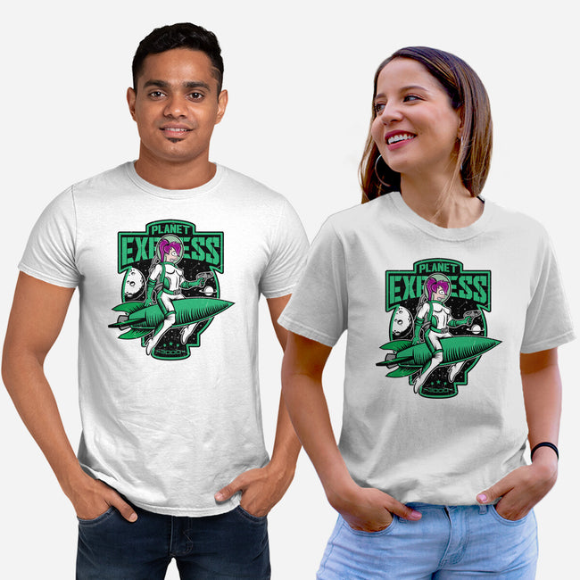 The Planet Ex Girl-Unisex-Basic-Tee-SuperEdu