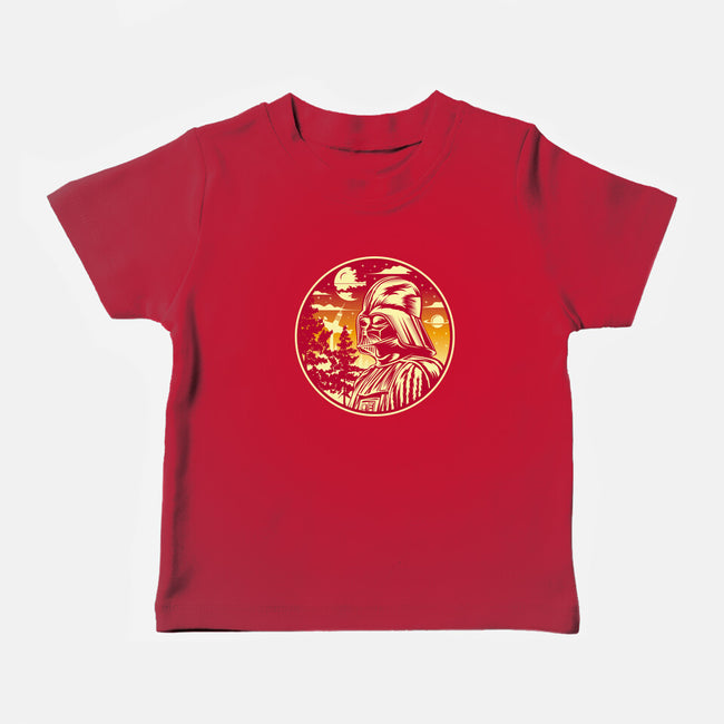 A Master Under The Sunset-Baby-Basic-Tee-SuperEdu