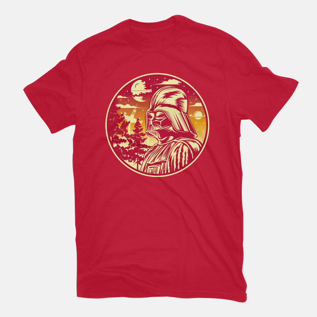 A Master Under The Sunset-Womens-Basic-Tee-SuperEdu