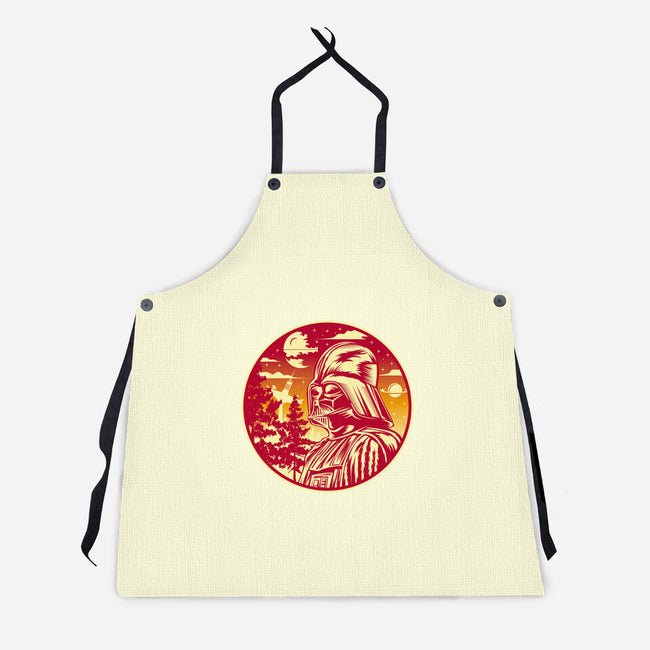 A Master Under The Sunset-Unisex-Kitchen-Apron-SuperEdu