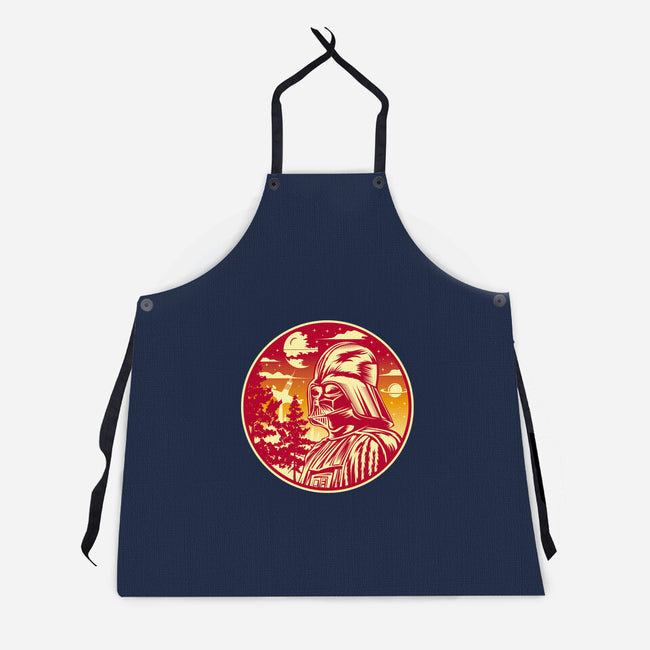 A Master Under The Sunset-Unisex-Kitchen-Apron-SuperEdu