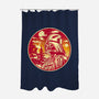 A Master Under The Sunset-None-Polyester-Shower Curtain-SuperEdu