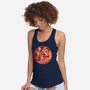 A Master Under The Sunset-Womens-Racerback-Tank-SuperEdu