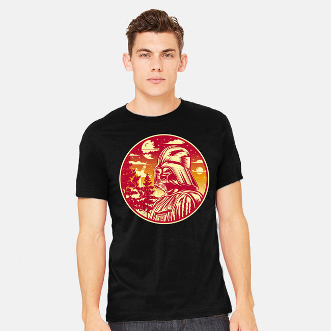 A Master Under The Sunset-Mens-Heavyweight-Tee-SuperEdu