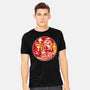 A Master Under The Sunset-Mens-Heavyweight-Tee-SuperEdu