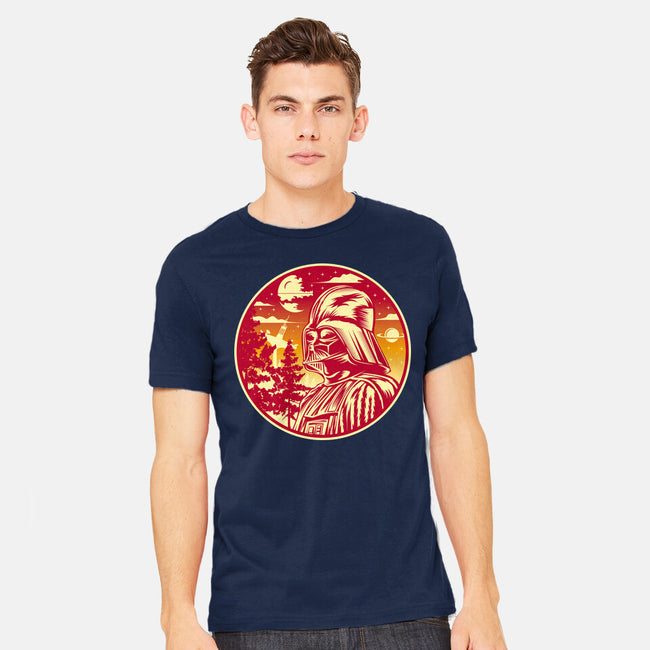 A Master Under The Sunset-Mens-Heavyweight-Tee-SuperEdu