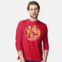 A Master Under The Sunset-Mens-Long Sleeved-Tee-SuperEdu