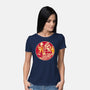 A Master Under The Sunset-Womens-Basic-Tee-SuperEdu