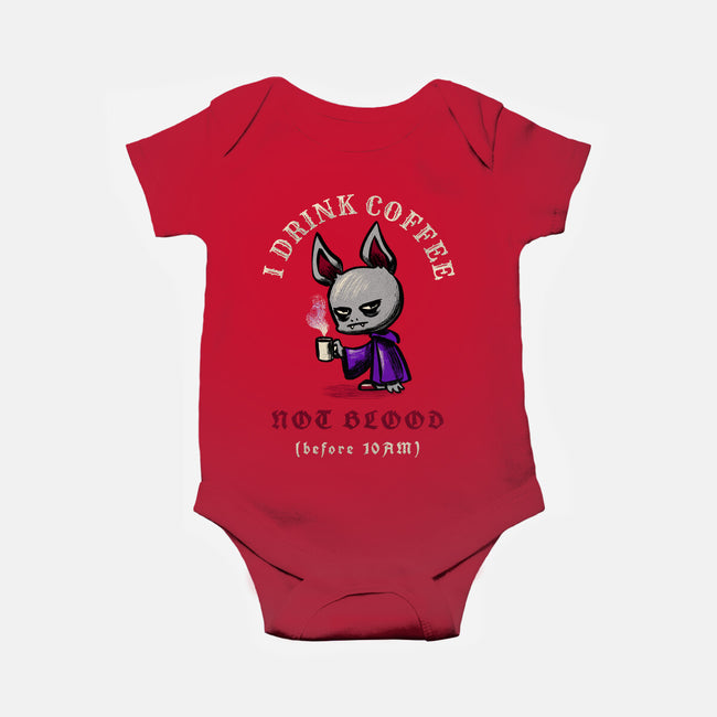 Morning Vampire Problems-Baby-Basic-Onesie-FunkVampire