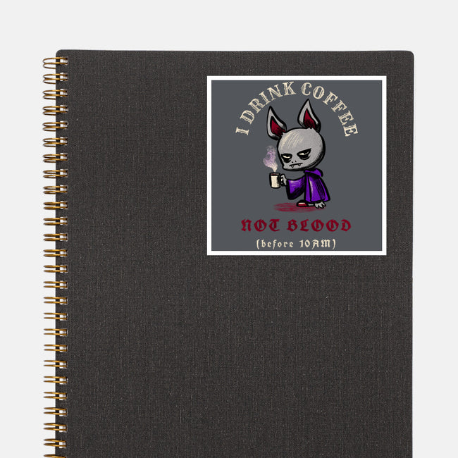 Morning Vampire Problems-None-Glossy-Sticker-FunkVampire