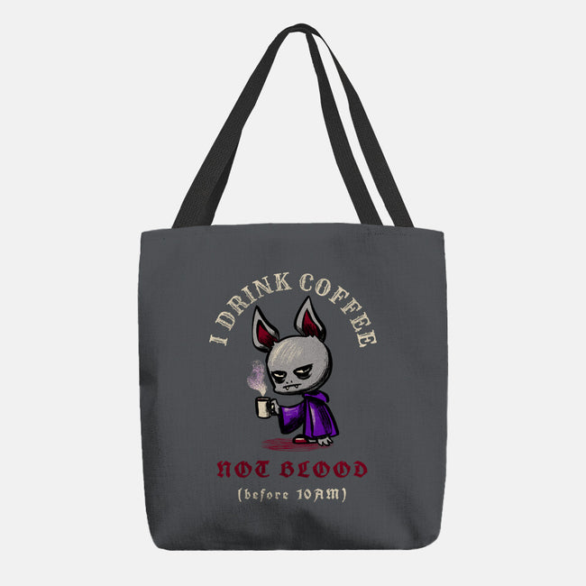 Morning Vampire Problems-None-Basic Tote-Bag-FunkVampire