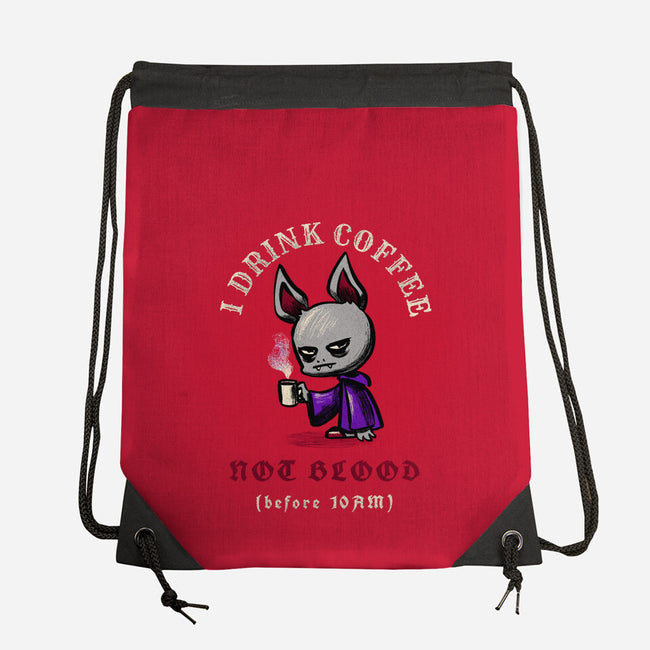 Morning Vampire Problems-None-Drawstring-Bag-FunkVampire