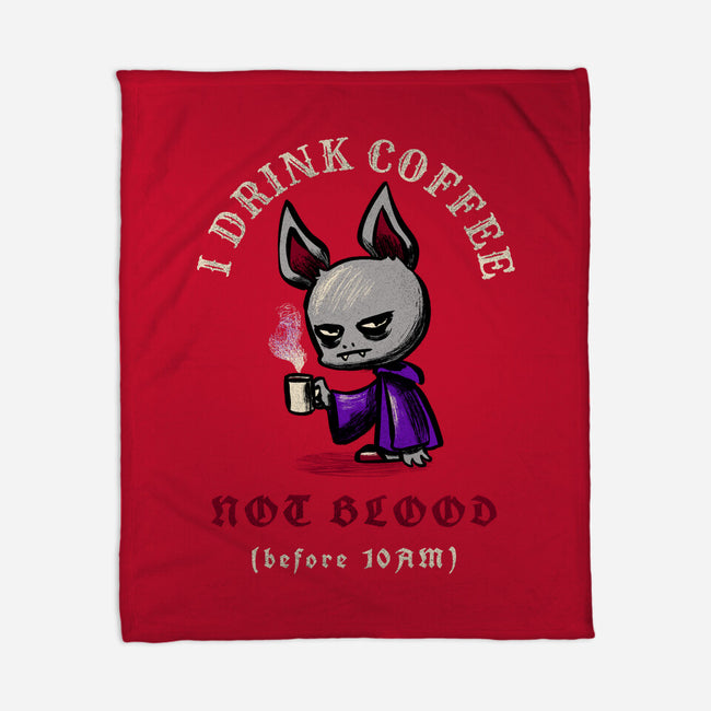 Morning Vampire Problems-None-Fleece-Blanket-FunkVampire