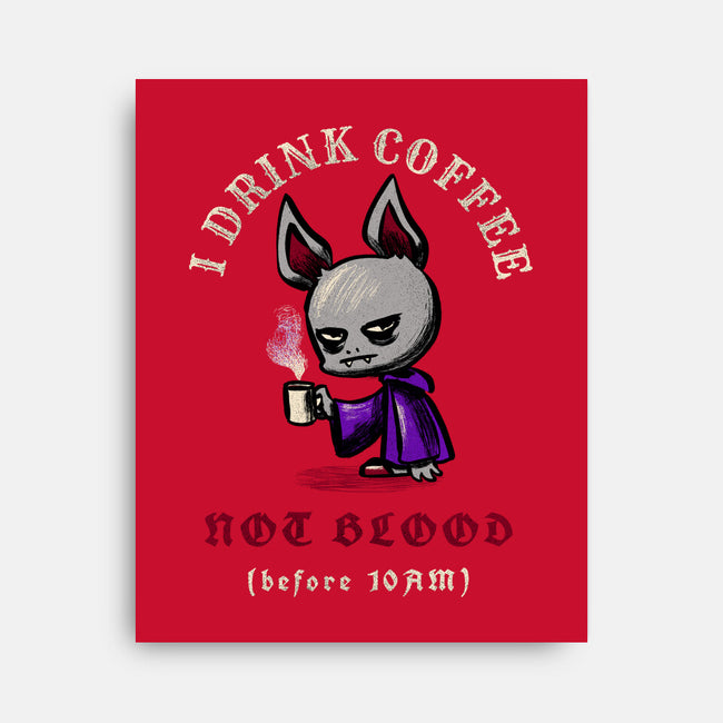 Morning Vampire Problems-None-Stretched-Canvas-FunkVampire
