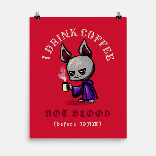Morning Vampire Problems-None-Matte-Poster-FunkVampire