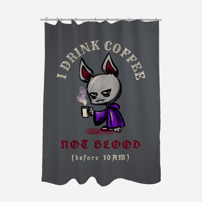 Morning Vampire Problems-None-Polyester-Shower Curtain-FunkVampire