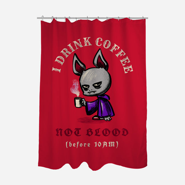 Morning Vampire Problems-None-Polyester-Shower Curtain-FunkVampire