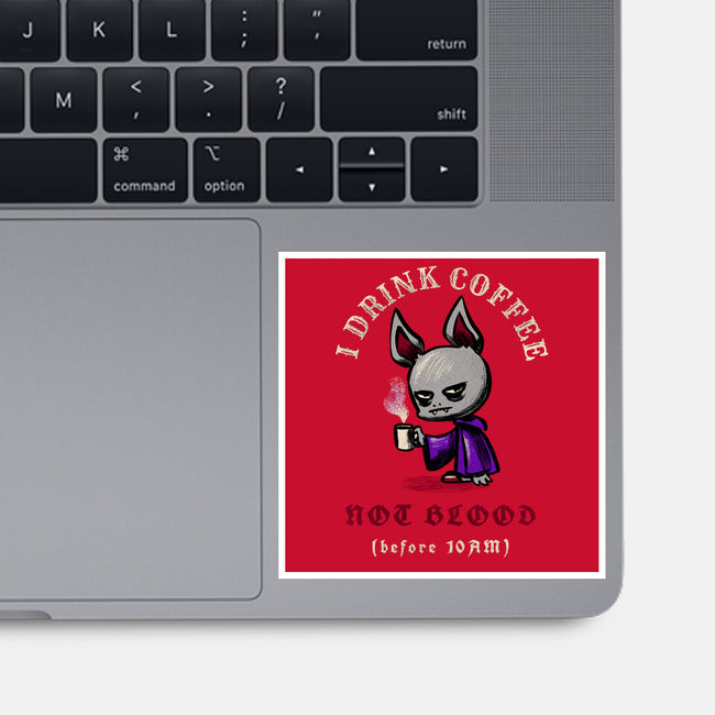 Morning Vampire Problems-None-Glossy-Sticker-FunkVampire