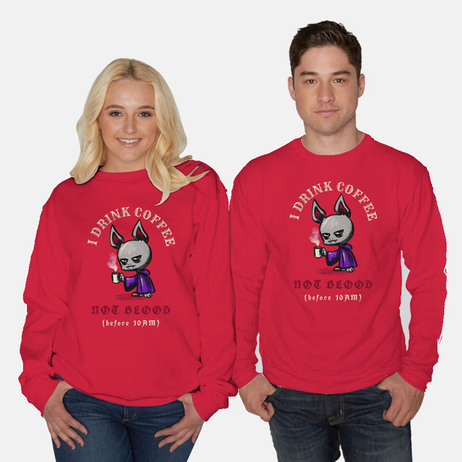 Morning Vampire Problems-Unisex-Crew Neck-Sweatshirt-FunkVampire